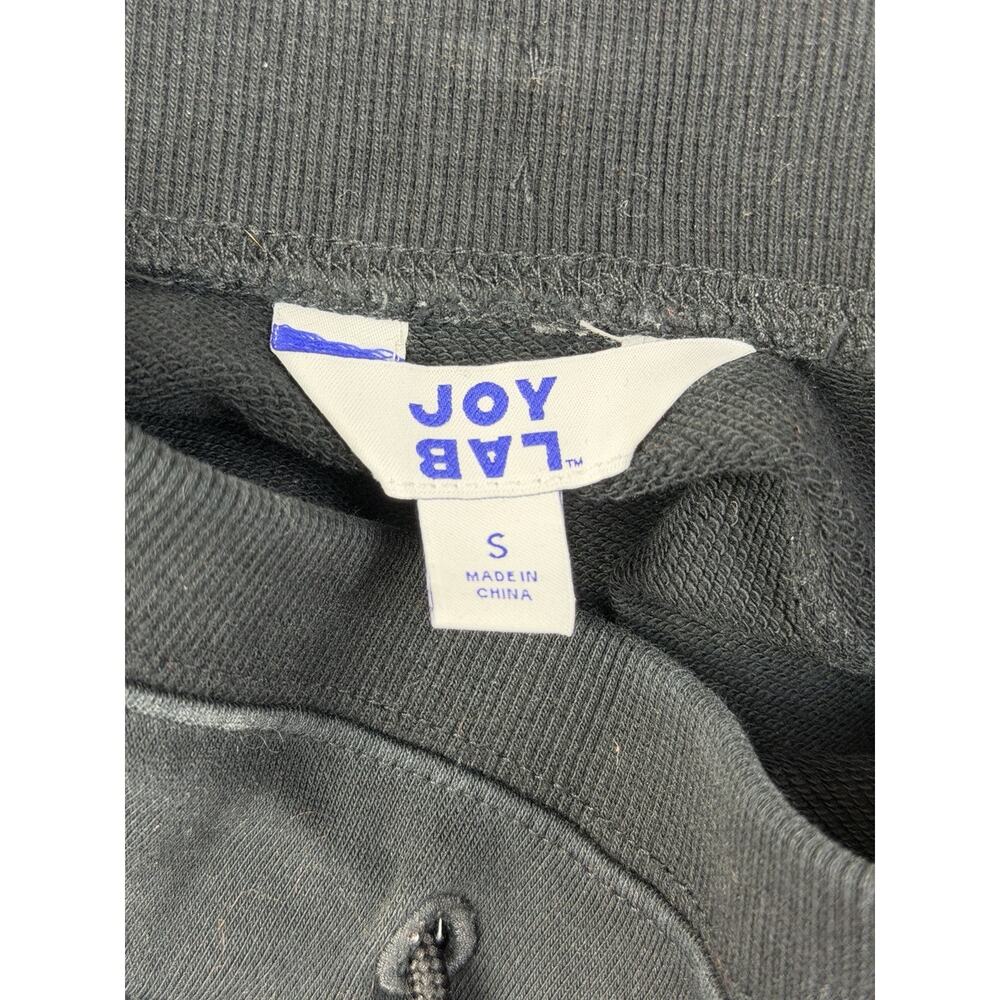 Joy Lab Women’s Black Jogger Sweatpants Small Drawstring Stretch Athleisure - Picture 7 of 8